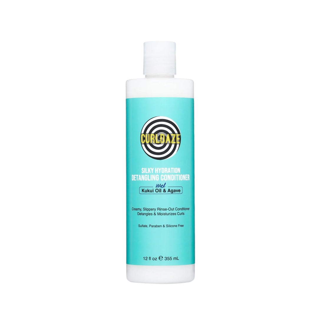 The Curldaze Silky Hydration Creamy Conditioner, Features the Kukui Oil (Koo-Koo-Ee) Oil, Rich in Omega-3 and Vitamins A, C, and E to Strengthen Hair, Agave to Add a Luxurious Shine for Daze!