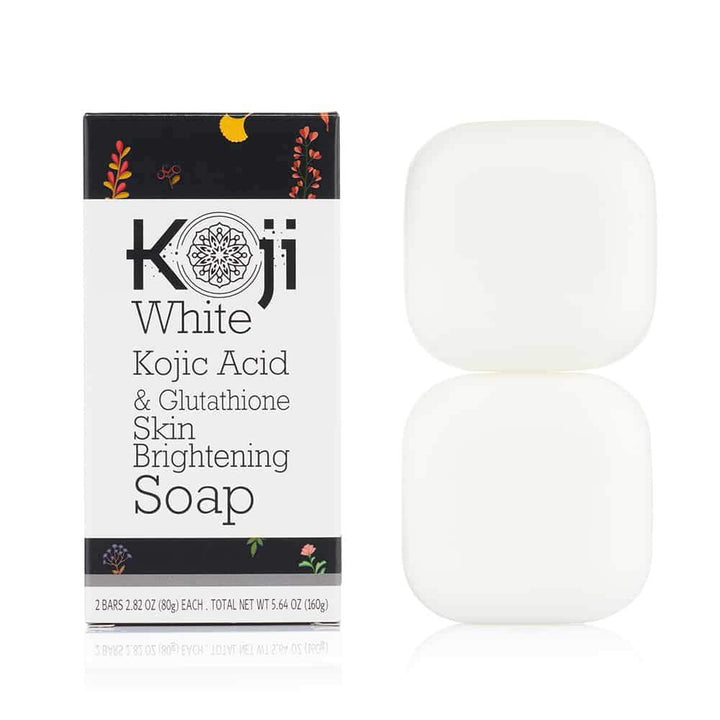 Kojic Acid & Glutathione Skin Lightening Soap (2.82 oz / 2 Bars) - Brightening & Bleaching Skin Tone Formula ââ‚¬â€œ Reduce Acne Scars, Wrinkles Elimination, Removal Acne Scars, Dark Spots And Freck