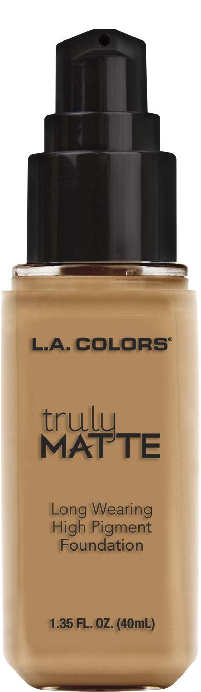 L.A. COLORS Truly Matte Foundation, Warm Honey CLM358