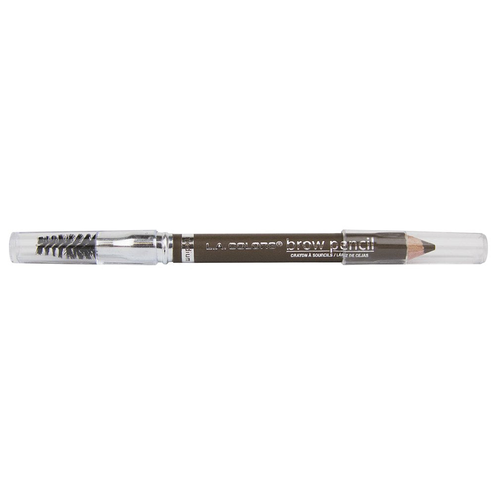 LA COLOR Medium Brow Pencil with Spoolie, Brown,