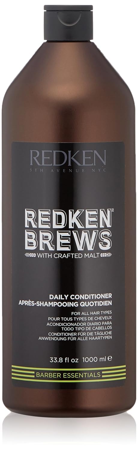 Redken Brews Daily Conditioner For Men with Crafted Malt