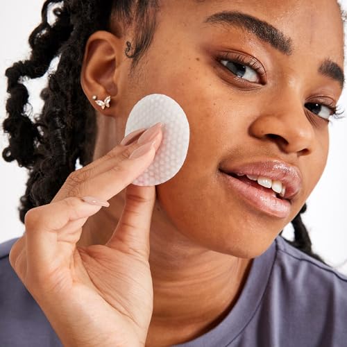 First Aid Beauty - FAB Pharma White Clay Acne Treatment Pads With 2% Salicylic Acid, Daily Compostable Exfoliating for Breakouts, Whiteheads, Blackheads and Acne, Safe for Sensitive Skin, 60 Pads