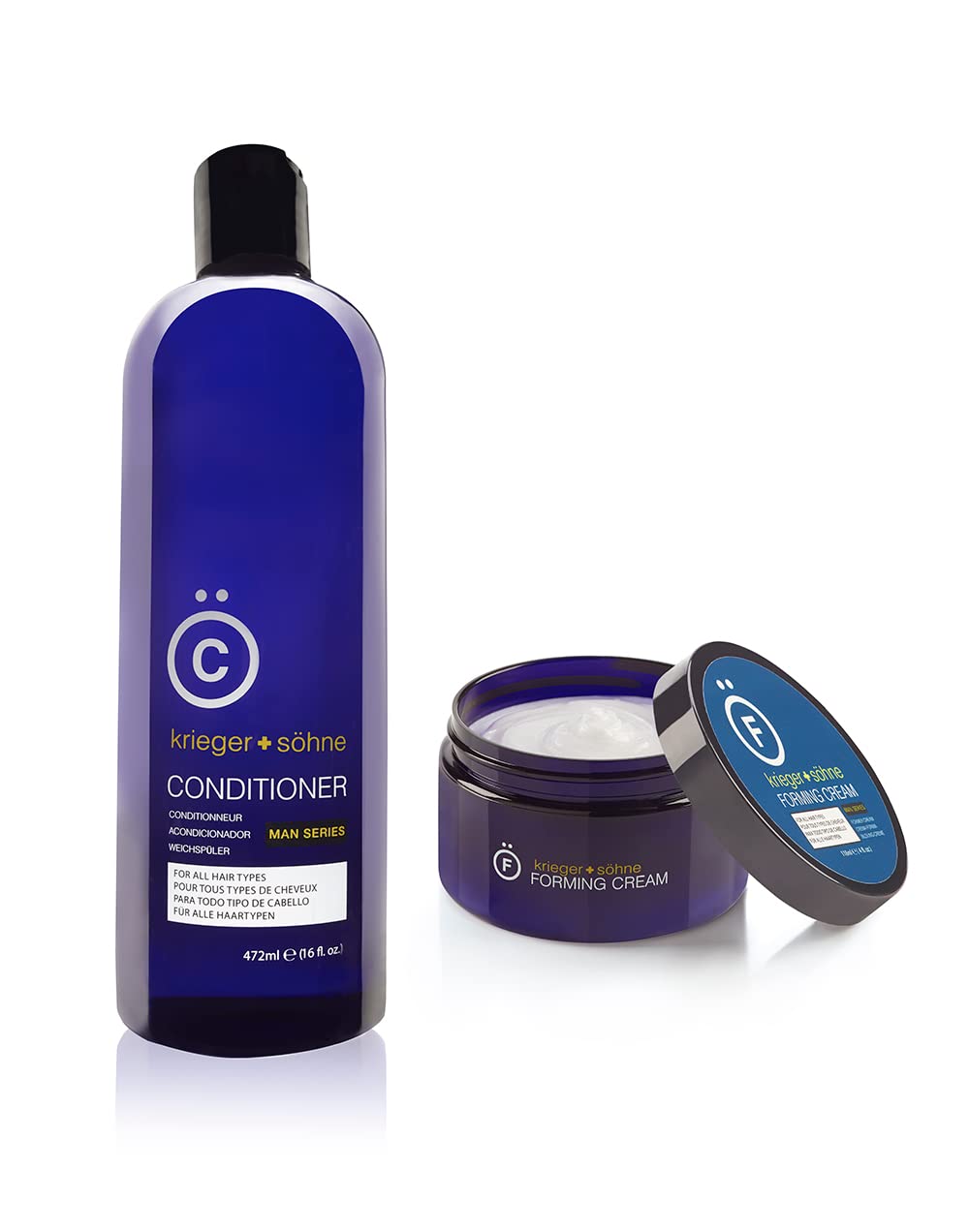 krieger + söhne Men's Conditioner and Scalp Moisturizer, 16 oz