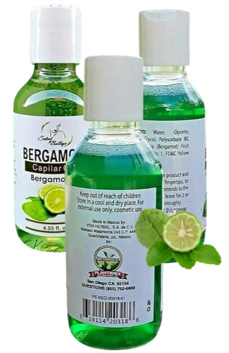 Bergamota Shampoo (16.23 fl. oz) + Conditioner (16.23) + Beauty oil (4 fl. oz) ALMA BELLEZA's Bergamota hair care set