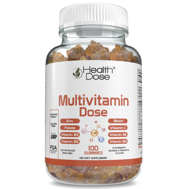 Health Dose Multivitamin Dose Adults 100 Gummies