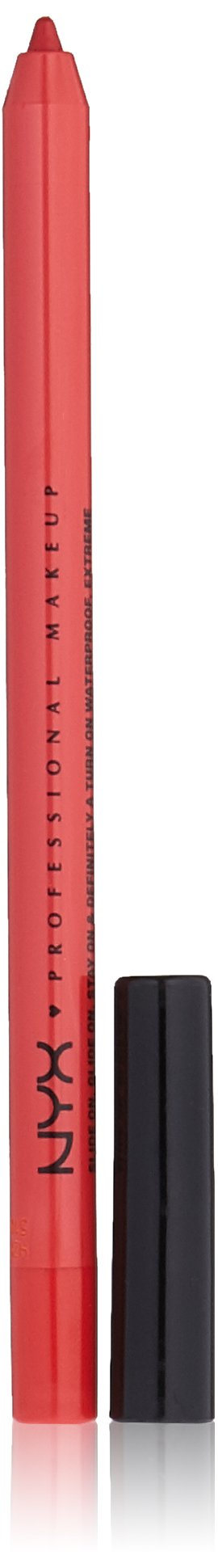 NYX PROFESSIONAL MAKEUP Slide On Lip Pencil, Lip Liner - Knock Em Red (True Red)