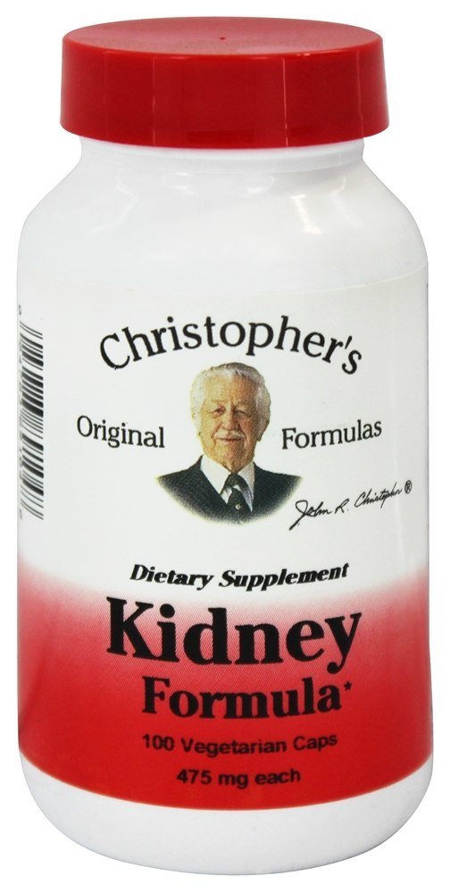Dr. Christopher's Original Formulas Kidney Formula Capsules, 475 mg, 100 Count