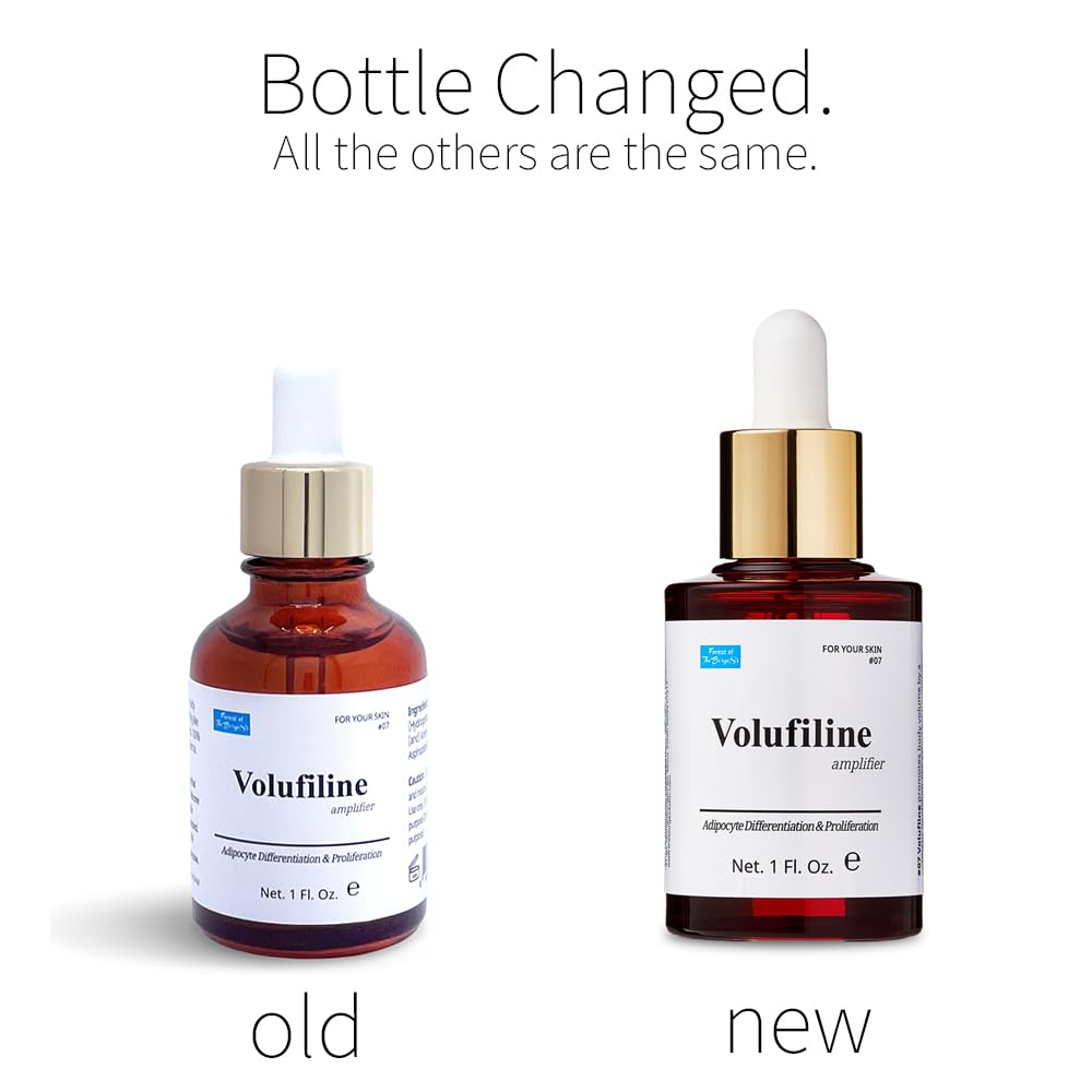 Volufiline Serum 1 fl. oz. / 30 ml/Volufiline Oil for face, breast, butt, Skin Elasticity, 100% Genuine, France Sederma, Cosmetic Ingredient booster korean volifiline glass bottle