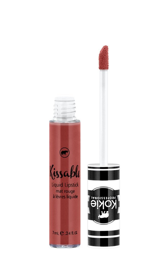 Kokie Cosmetics Kissable Matte Lip Gloss, Mad About Mauve, 0.24 Fluid Ounce