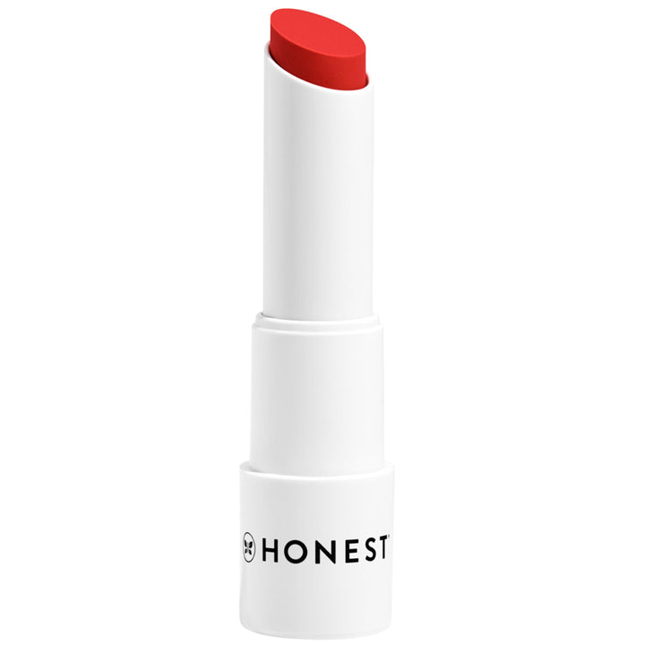 Honest Beauty Moisturizing Vegan Tinted Lip Balm | Antioxidant-rich Acai Extracts + Avocado Oil | Paraben Free + Cruelty Free | Blood Orange