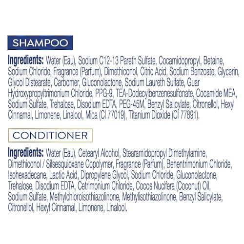 Dove Travel Essentials Shampoo and Conditioner Set – Dove Nutritive Solutions Intensive Repair for Damaged Hair, 3 Oz Ea