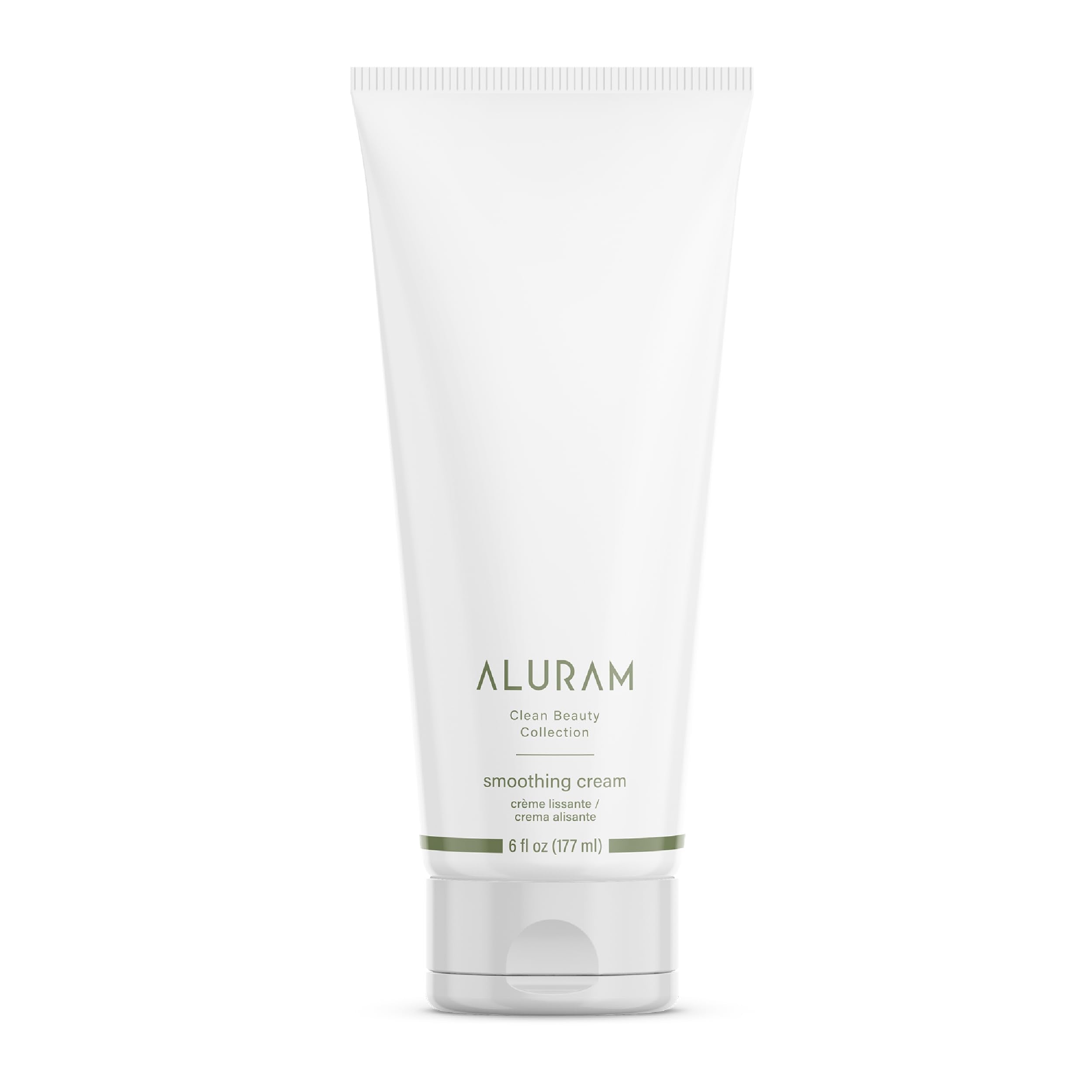 Aluram Smoothing Cream | For Blow Drying & Curling (6 Fl Oz) Infused With Marula & Jojoba Oils| Clean Beauty - Sulfate & Paraben Free