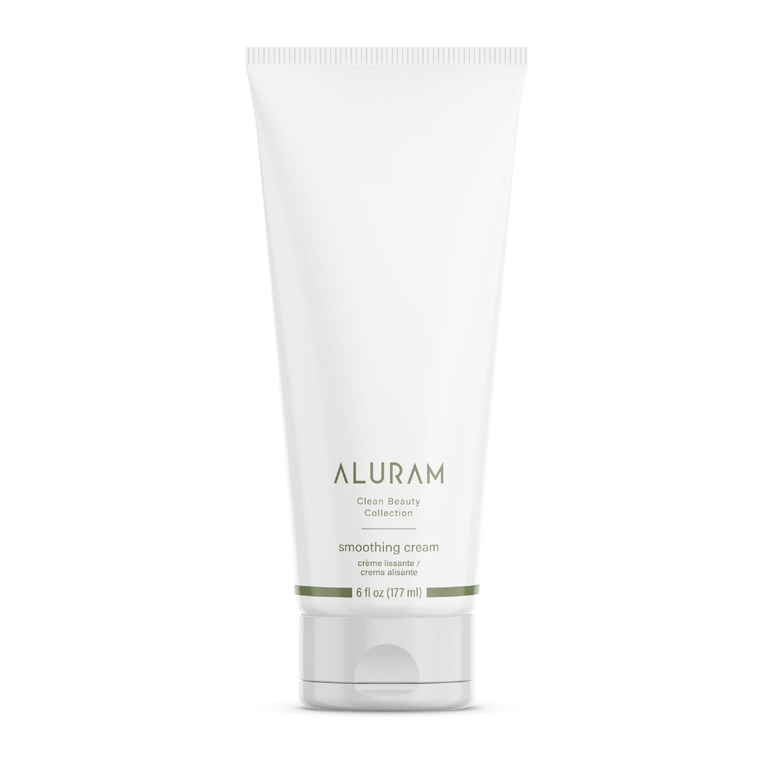 Aluram Smoothing Cream | For Blow Drying & Curling (6 Fl Oz) Infused With Marula & Jojoba Oils| Clean Beauty - Sulfate & Paraben Free