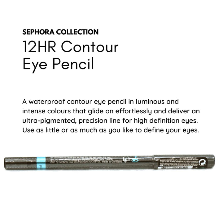Sephora Colorful Crayon Contour Eye Pencil 12 HR Wear 02 Clubbing Stilettos