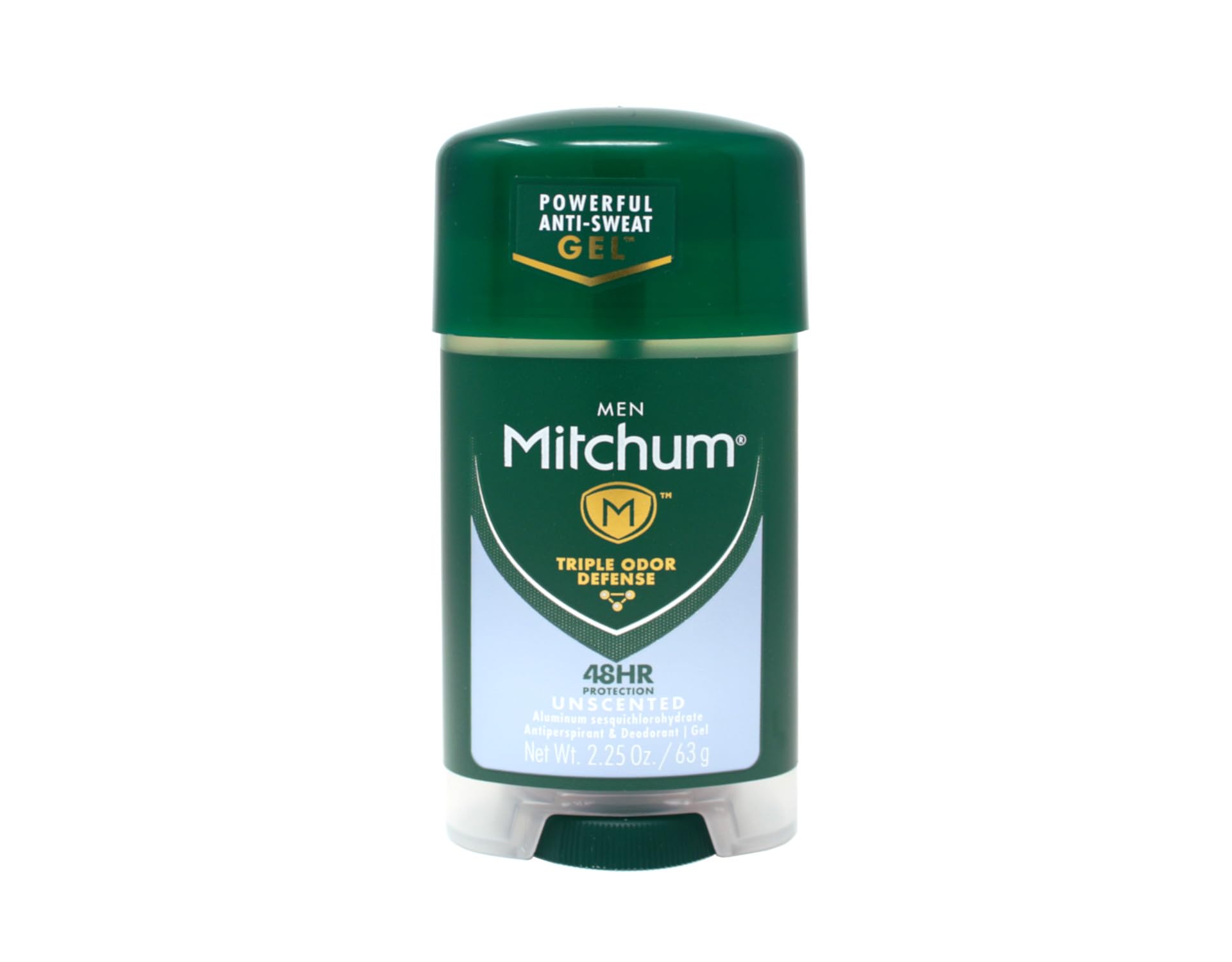 Mitchum Advanced Control Unscented Antiperspirant Deodorant 2.25 Oz (3 Pack)