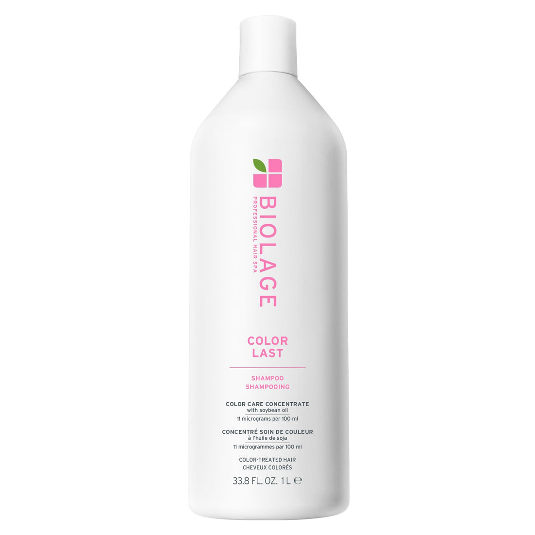 Biolage Color Last Shampoo - For Color-Treated Hair, Nourishes, Strengthens, Hydrates, With Soybean Oil & Stearic Acid, Paraben & Mineral Oil-Free, Vegan, 33.8 Fl Oz, Packaging May Vary