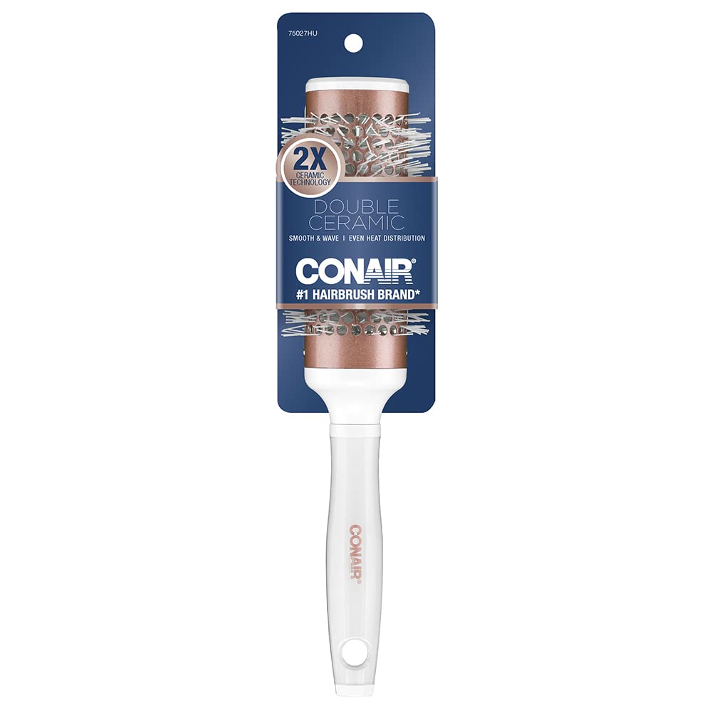 Conair Double Ceramic Thermal Round Brush, 1 Count