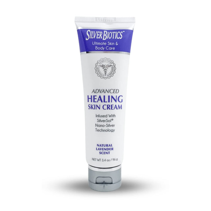 American Biotech Labs, Advanced Healing Skin Cream, Natural Lavender Scent, 3.4 oz (96 g)