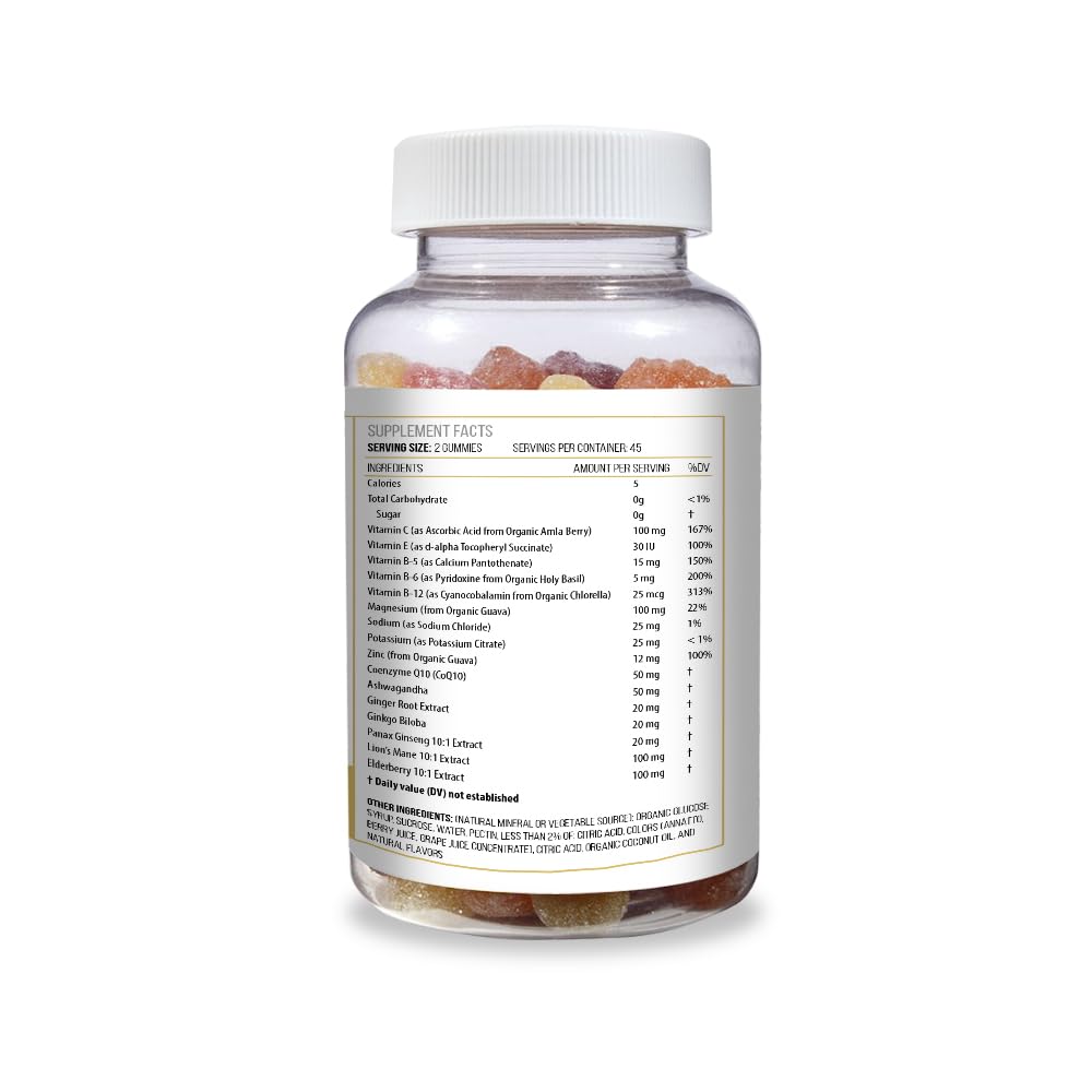 ACTIF Travel Mega Support with 15+ Advanced Factors – Non-GMO, Fast-Acting, Made in USA, 90 Gummies