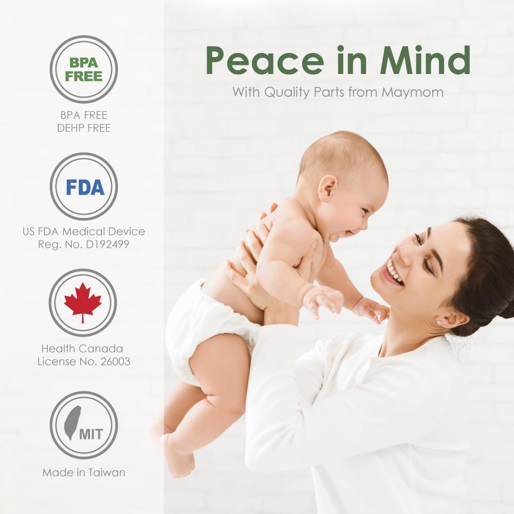 Maymom Silicone Membrane; Designed for Spectra S1 Spectra S2, 9 Plus Backflow Protector and Maymom Backflow Protectors, Long, Short and Medium; Not Original Spectra S2 Accessories or Spectra Pump Part