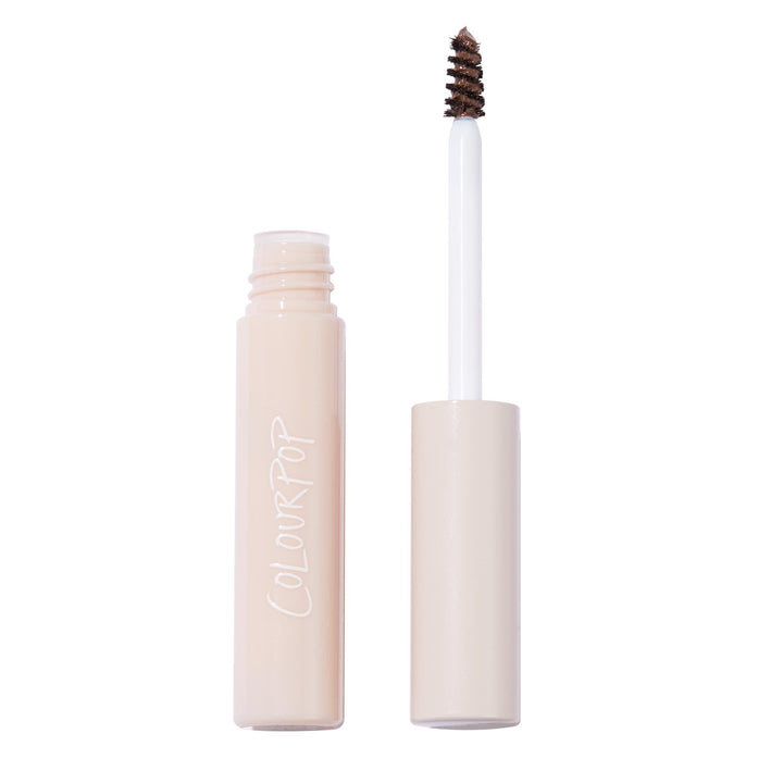 ColourPop Lightweight Brow Gel - Flexible Tinted Eyebrow Gel to Shape & Define Brows - Comfortable, Non-Drying Formula to Help Naturally Shape & Set - Light Brown (0.11 oz)