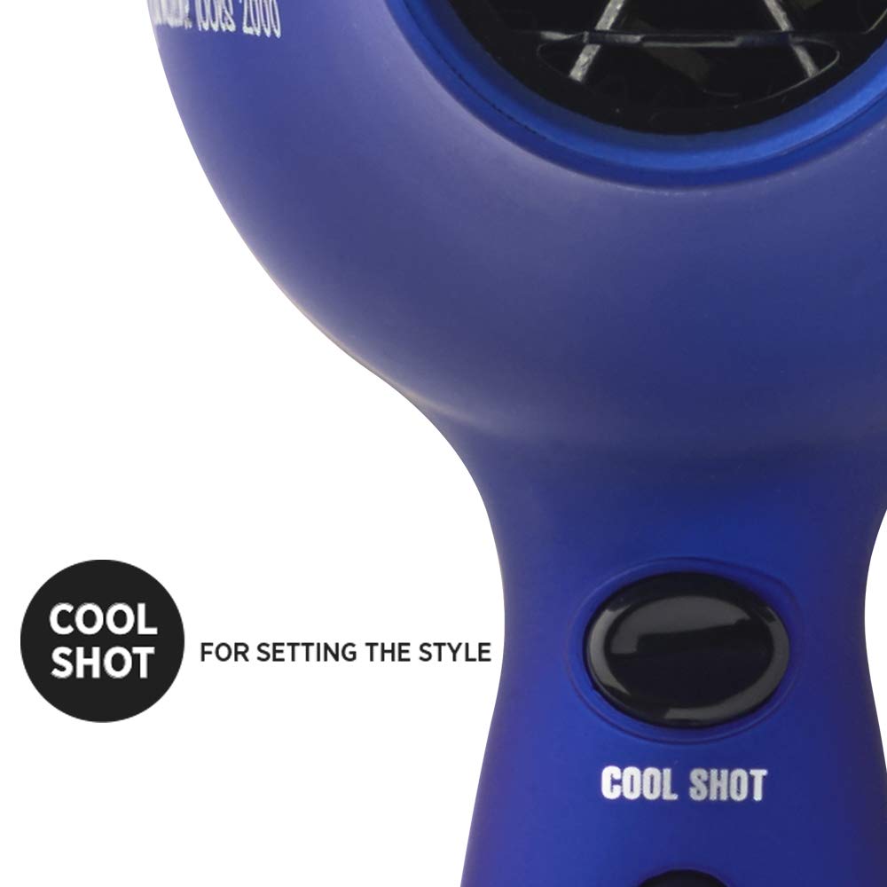 Hot Tools Blue/Black Tourmaline 2000 Turbo Ionic Dryer