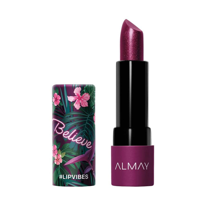 Almay Lip Vibes, Believe, 0.14 oz, cream lipstick (280)
