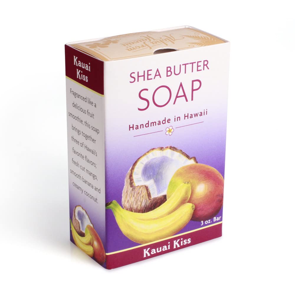 Kauai Kiss Shea Butter Soap