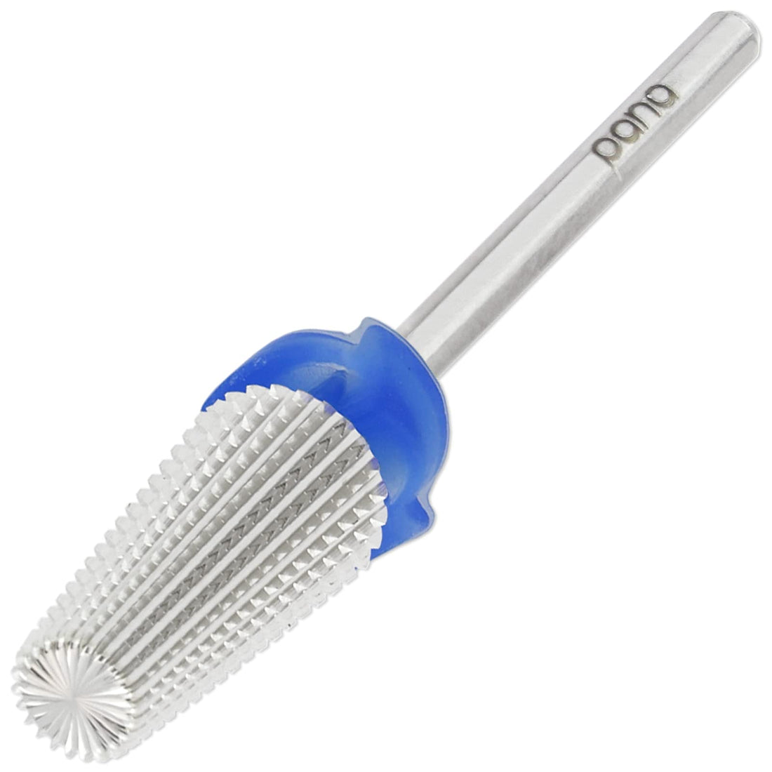 PANA Nail Carbide 5 in 1 Bit - Two Way Rotate use for Both Left and Right Handed - Fast remove Acrylic or Hard Gel - 3/32 Shank - Manicure, Nail Art, Drill Machine (Medium - M, Silver)