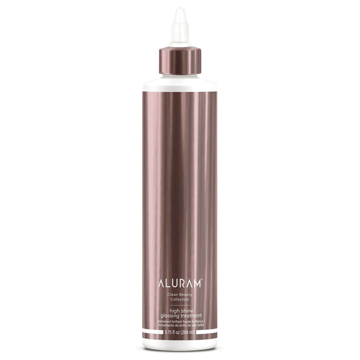 ALURAM High Shine Glossing Treatment with Tri-Gloss Shine Complex, Nourishes & Conditions for a Weightless, Glossy Finish, Color-Safe Formula for All Hair Types, 9.75 fl oz