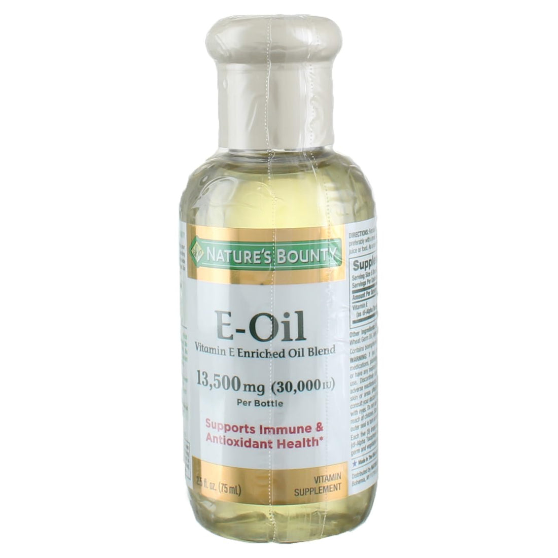 Nature's Bounty Vitamin E-Oil 30,000 IU (Topical or Oral), 2.5 Ounces (3)