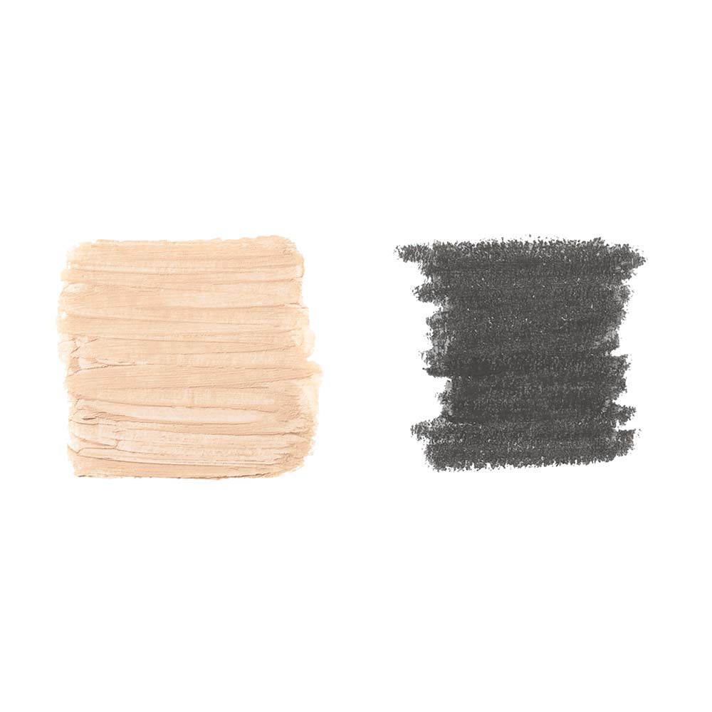 NYX PROFESSIONAL MAKEUP Sculpt & Highlight Brow Contour, Eyebrow Pencil, Black Golden