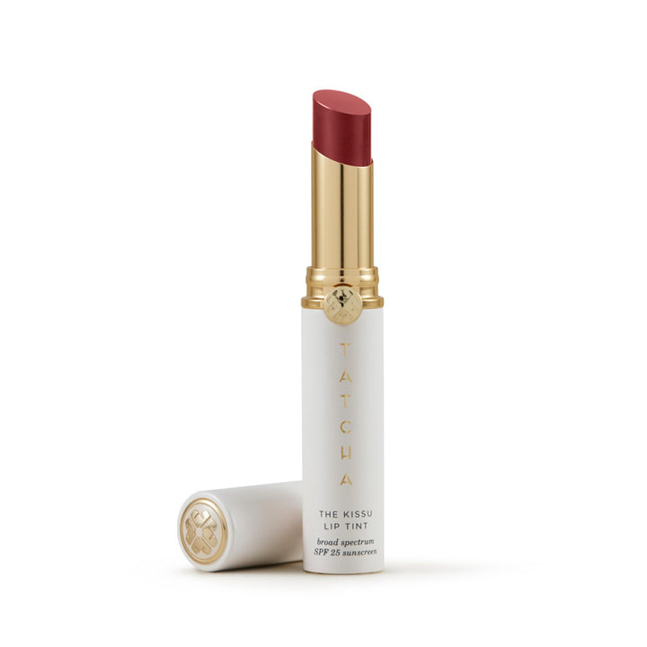The Kissu Lip Tint SPF 25 - Camellia | Hydrating Tinted Lip Sunscreen. 0.14 oz