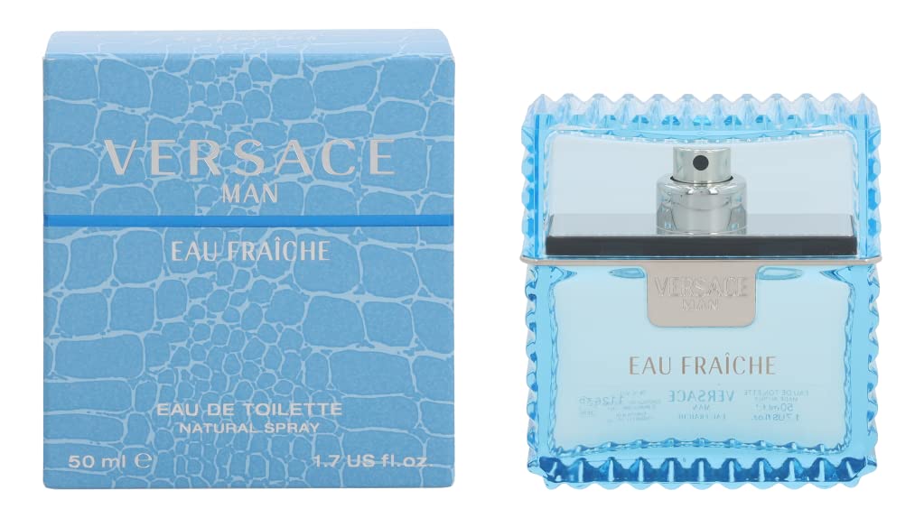 Versace Eau Fraiche Edt- 50ml (Blue_Free Size)
