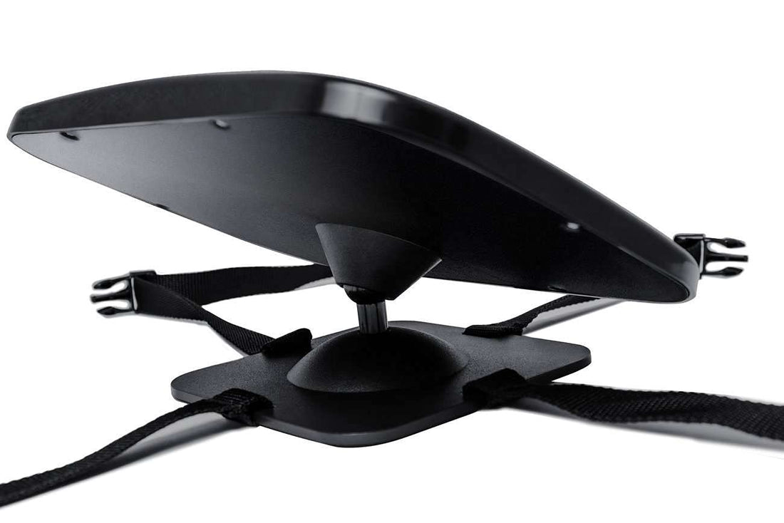 ZogeeZ XL Baby Car Mirror, Safety Car Seat Mirror for Rear Facing Infant with Wide Crystal Clear View, Fits on Headrest Shatterproof, Fully Assembled