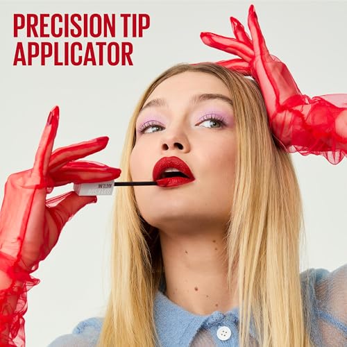 Maybelline Super Stay Matte Ink Liquid Lipstick Makeup, Long Lasting High Impact Color, Up to 16H Wear, Dancer, Brick Red, 1 Count, Packaging May Vary