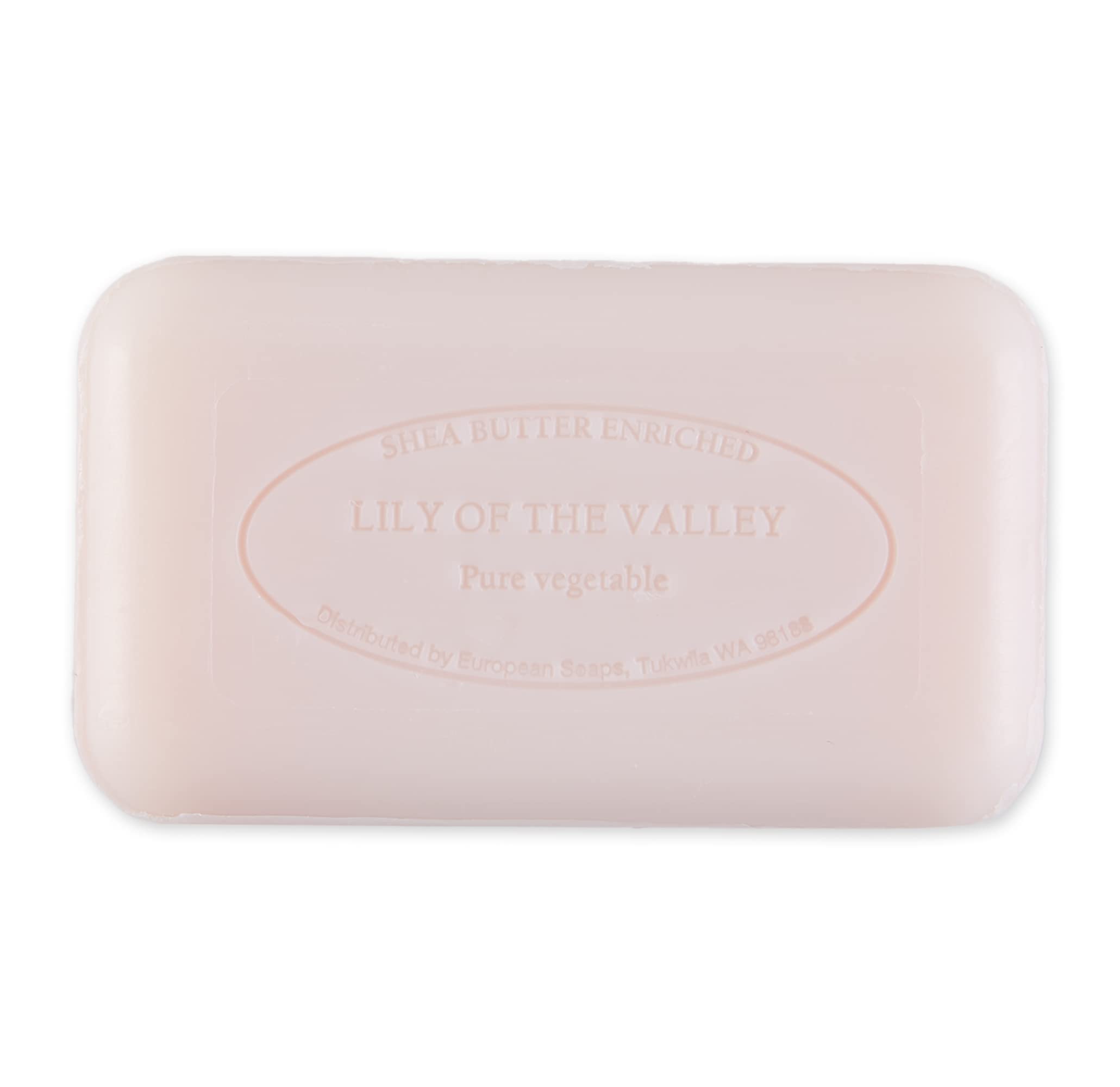 Pre de Provence Artisanal French Soap Bar Enriched sith Shea Butter, Lily of The Valley, 150 Gram