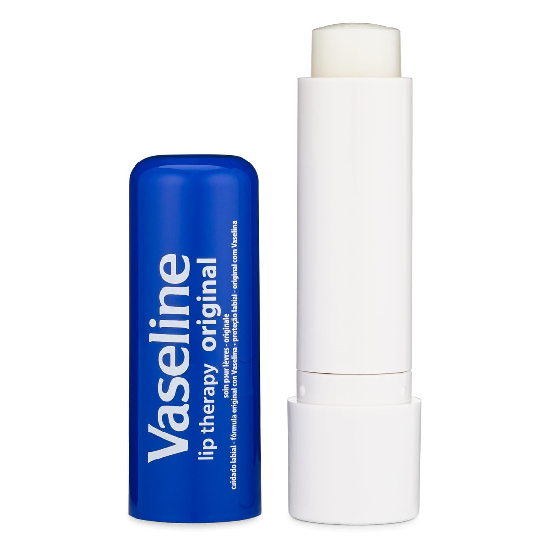 Vaseline Lip Therapy Original 8-Pack – Moisturizing Lip Balm for Very Dry Lips, 0.16 Oz Ea