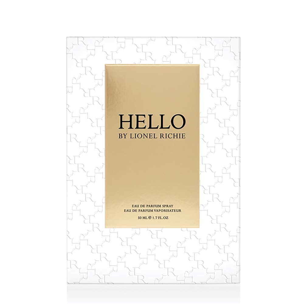 HELLO by Lionel Richie Eau de Parfum | Spray Fragrance for Women | Notes of Pear, Modern Jasmine, Modern Tuberose, & Honey | 1.7 oz/50 mL