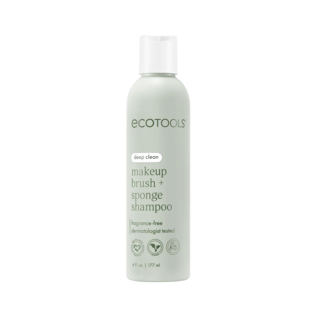 eco Tools Cruelty Free Makeup Brush Cleansing Shampoo, 170g