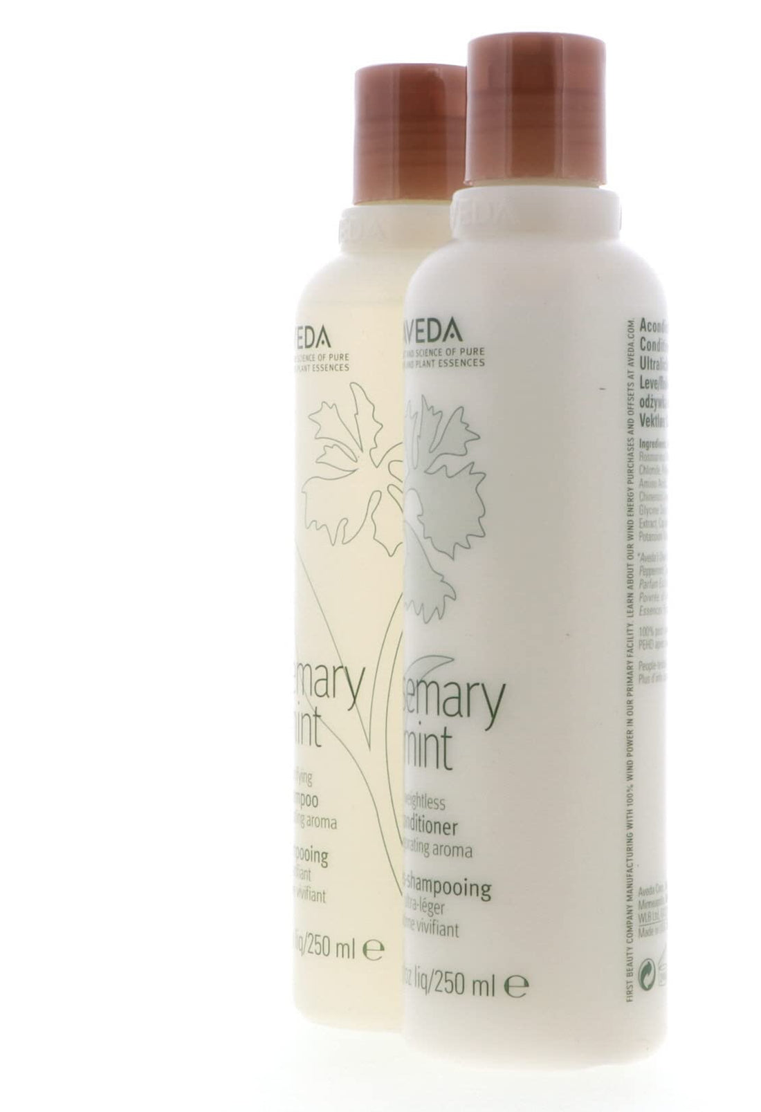 Aveda Rosemary Mint Shampoo Conditioner Duo 8.5 Oz
