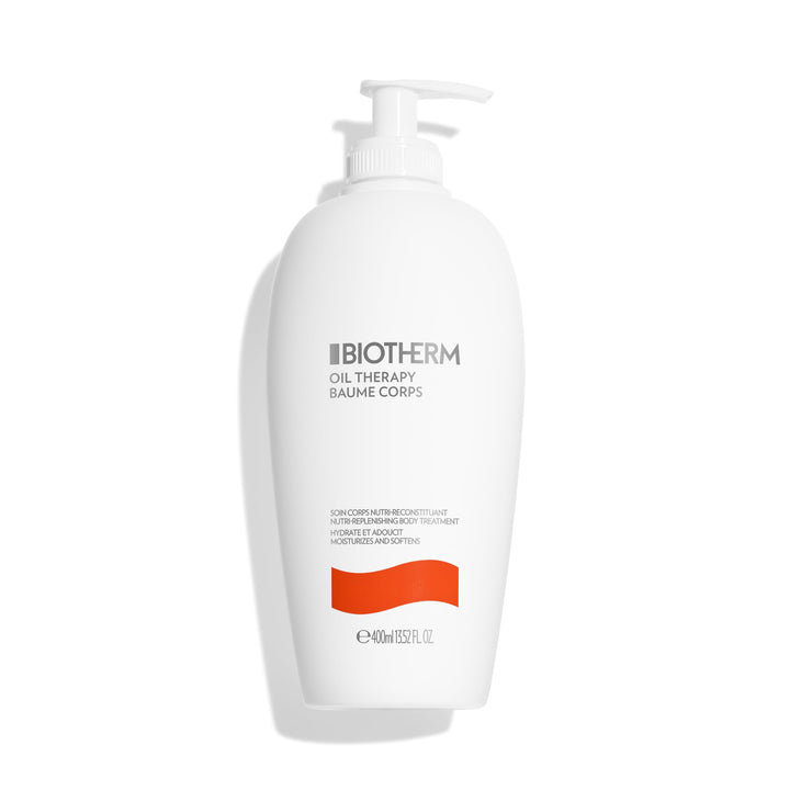 Biotherm Oil Therapy Baume Corps Nutri-Replenishing Body Treatment Dry Skin for Unisex, 13.5 Ounce