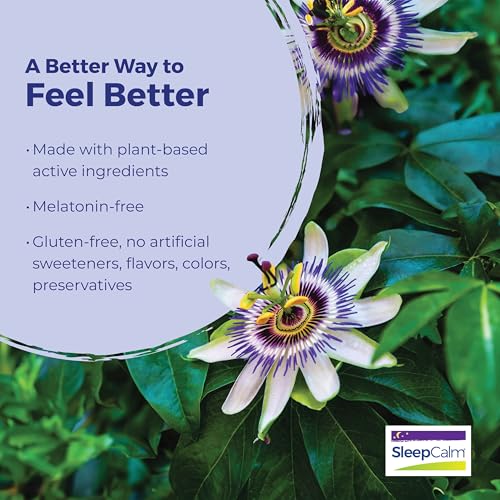 Boiron SleepCalm Sleep Aid for Deep, Relaxing, Restful Nighttime Sleep - Melatonin-Free and Non Habit-Forming - 60 Count