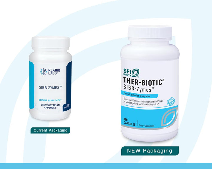 Klaire Labs Sibb-Zymes Brush Border Digestive Enzymes for Digestion - Peptidase/Protease Enzymes Complex - Supports Optimal Carb & Protein Digestion - Gluten Free (180 Capsules)