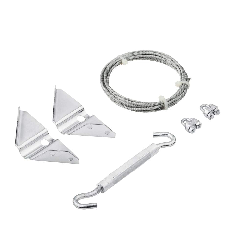 National Hardware N192-211 Anti-Sag Gate Kit, For Exterior Use, Coated with WeatherGuard Protection, Zinc-Plated
