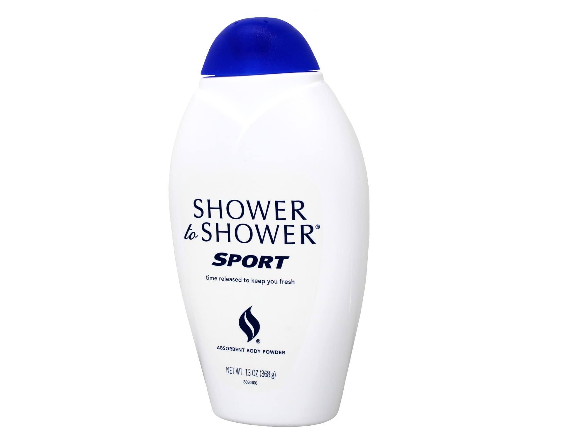 Shower To Shower Absorbent Body Powder-Sport-13 oz (Quantity of 6)