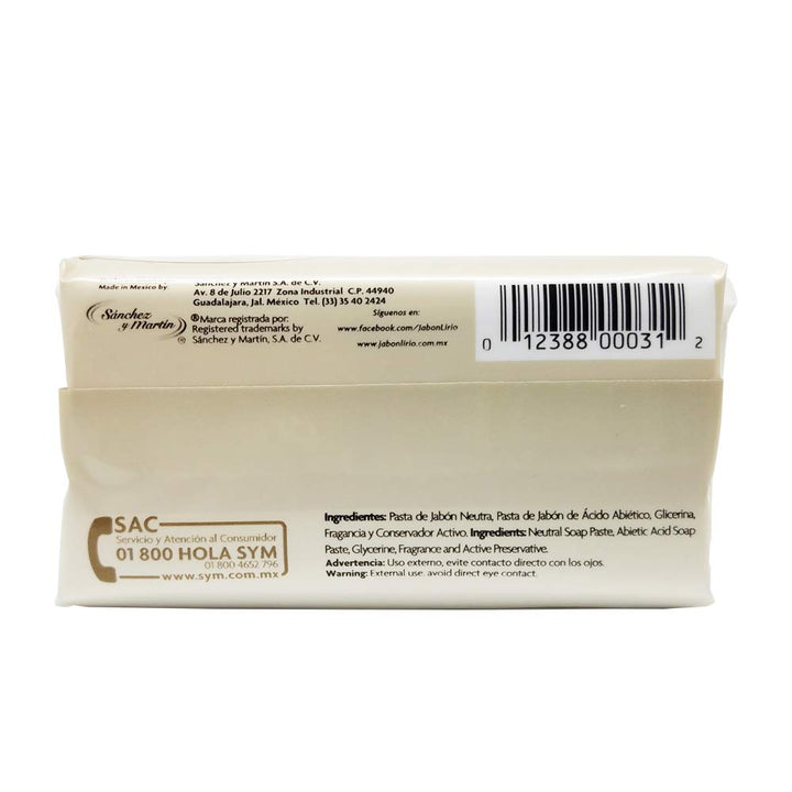 Lirio Dermatologic Anti-bacterial Bar Soap for the Body 150 g / 5.30 oz. by Lirio