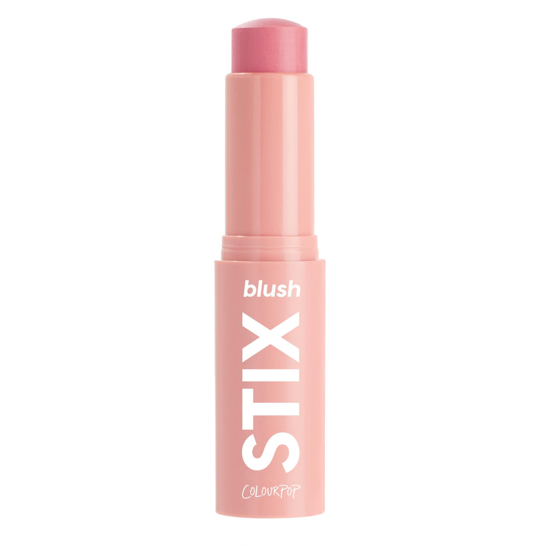 ColourPop Blush Stix - Cream Blush Stick with a Blendable, Hydrating Formula and Natural, Skin-Like Finish - Glowy Summer Makeup for Cheeks, Eyes & Lips - Cool It (0.28 oz)