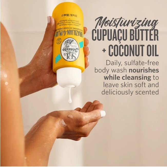 Sol de Janeiro Brazilian Play Moisturizing Shower Cream Gel Body Wash 385mL/13.0 fl oz.