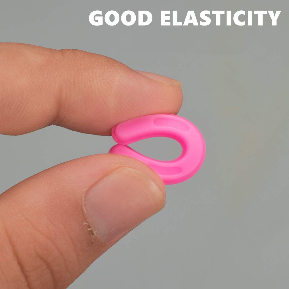 24 Pcs Curler Refill EyeLash Curler Refill Pads Silicone Rubber Soft Curler Replacement Refills Pads for Universal Eyelash Curler (Pink)